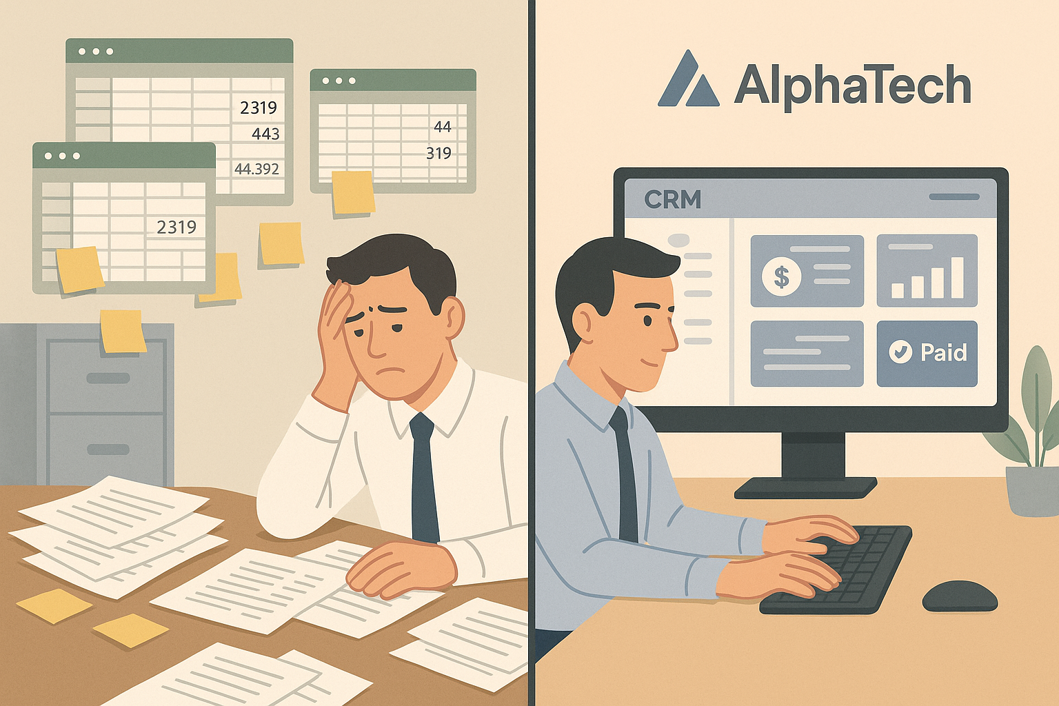 Accounting automation in the office
